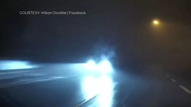 Wrong-Way Driver Spotted on Highway 7/8 in Kitchener, Dash Cam Captures Incident