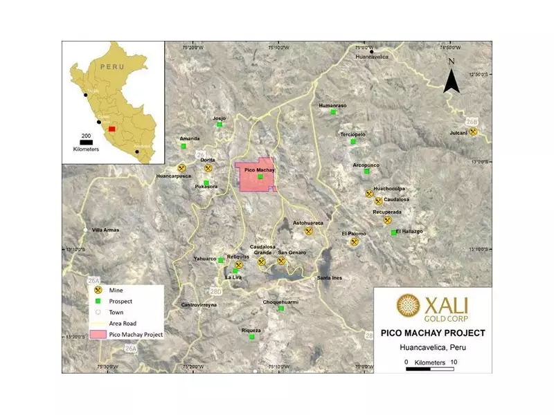 Xali Gold Finalizes $17M Acquisition of Pico Machay Gold Project in Peru