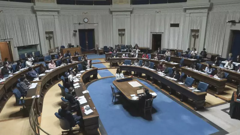 Youth Parliament of Manitoba Holds 104th Session at Legislature