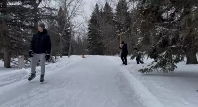 Echo Valley Provincial Park Opens Skating Trail for Winter Season