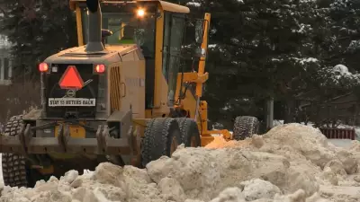 Edmonton Schedules Neighborhood Snow Clearing for Next Week