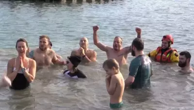Huron Polar Plunge Set for New Year's Day in Goderich, Ontario