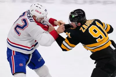 Montreal Canadiens Dominate Boston Bruins 6-2 in Heated, Fight-Filled NHL Clash