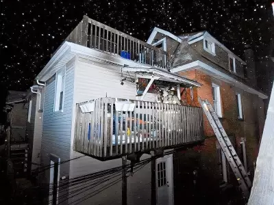 Ottawa Firefighters Battle Stubborn Duplex Blaze in Hintonburg, One Displaced