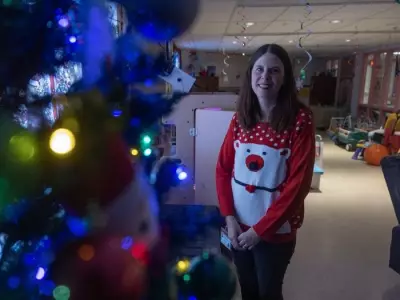 Regina General Hospital Transforms Pediatric Unit into Holiday Wonderland