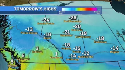 Severe Winter Storm Hits Alberta Christmas Eve, Disrupting Travel Across Province