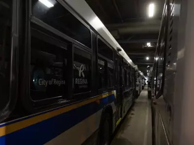 Three City Buses Damaged in Early Morning Fire at Regina Transit Depot