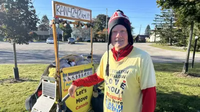 Trevor Redmond, the 'Fellow in Yellow,' Completes Epic Cross-Canada Run