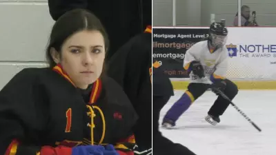 Twin Sisters Face Off in Ringette Rivalry at University Challenge Cup