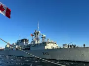 241 Sailors Return Home to Halifax Aboard HMCS St. John's for Holidays