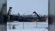 9 CN Rail Cars Derail at Winnipeg's Jubilee Station on December 28