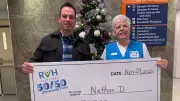 Barrie Man Wins $342,745 Jackpot in RVH Auxiliary 50/50 November Draw
