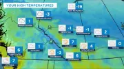 Calgary's Warm Spell Continues: Mid-Single Digit Highs and Strong Winds Forecast