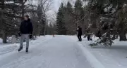 Echo Valley Provincial Park Opens Skating Trail for Winter Season
