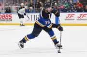 Faulk's Lone Goal and Hofer's 24 Saves Seal 1-0 Blues Victory Over Jets