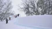 Fort Saskatchewan's 115-Foot Ice Slide Delivers Winter Joy for Kids