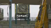 Iconic 122-Year-Old Portage Place Clock Removed, Now in Storage