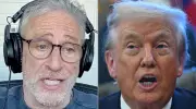 Jon Stewart Slams Trump's 'Law and Order' Talk After Cocaine Trafficker Pardon