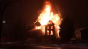 Massive Fire Destroys Luxury Home in Vaughan, Ontario