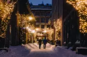 Old Montreal's Winter Magic: Parcours Lumineux Lights Up the Historic District