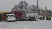 Owen Sound Fire Truck Driver Charged After Multi-Vehicle Crash Involving School Bus