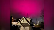 Purple Haze Over Delta, B.C. Sky Sparks Awe and Investigation