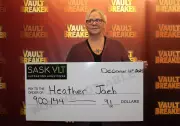 Saskatchewan's Heather Jaeb Wins $900,000 Vault Breaker Jackpot