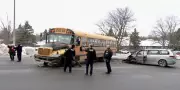 School Bus Collision in Barrie Sends One to Hospital on Dec. 18