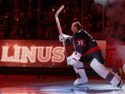 Senators' Goalie Linus Ullmark Takes Indefinite Leave, Team Remains Silent on Details