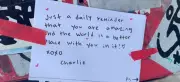 Student's Anonymous Notes Spark Citywide 'Ripples of Kindness' Movement