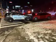 Toronto Police Cruiser Collides with Stolen Vehicle in North York