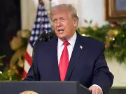 Trump Touts Economic Vision, Takes Aim at Biden in Year-End Address