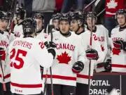 Zayne Parekh's World Junior Success: Flames Teammates React to His 3 Goals