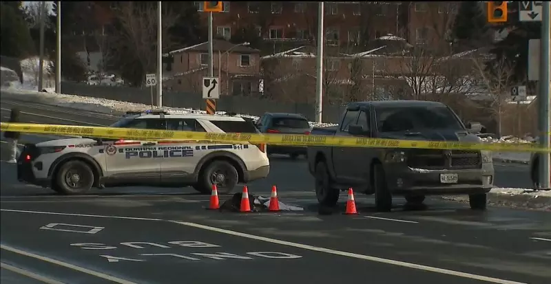Ajax Pedestrian Fatality: Woman Struck by Pickup Truck Succumbs to Injuries