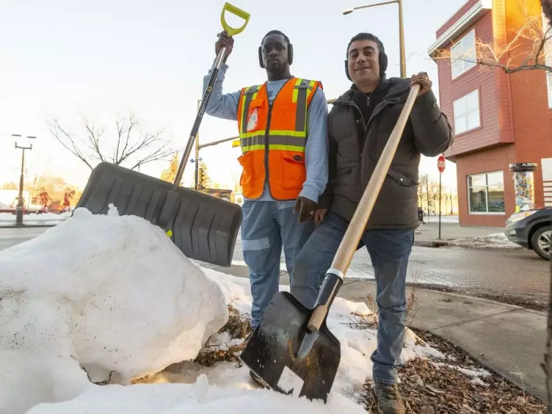 Alberta Avenue Businesses Secure $100K Loan for Collective Snow Clearing Initiative