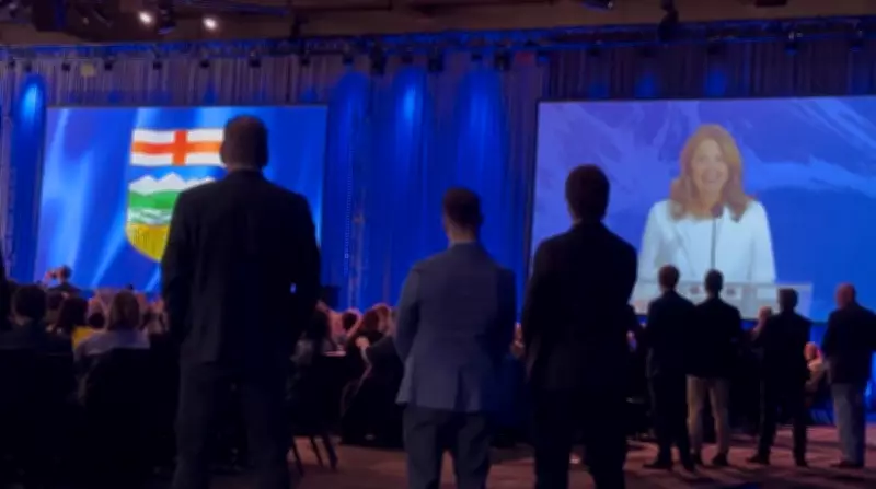Alberta Premier Danielle Smith Addresses Federal Conservative Convention in Calgary