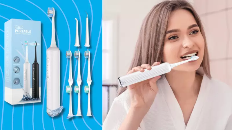 Amazon Deal: 2-in-1 Electric Toothbrush with Water Flosser for 24% Off
