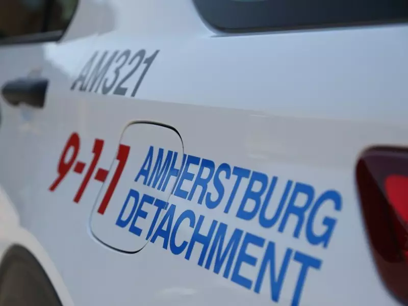 Amherstburg Crash: 80-Year-Old Woman in Critical Condition After 3-Vehicle Collision