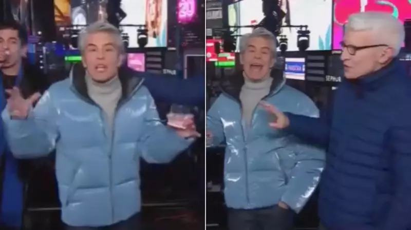 Andy Cohen's Drunken New Year's Eve Rant Targets Eric Adams on CNN