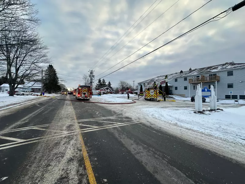 Apartment Fire in St. George, N.B. Displaces Residents, Impacts Local Foodbank