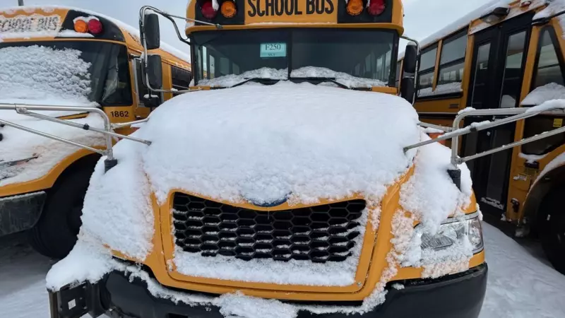 Barrie Area School Bus Cancellations Announced for Wednesday Amid Winter Conditions