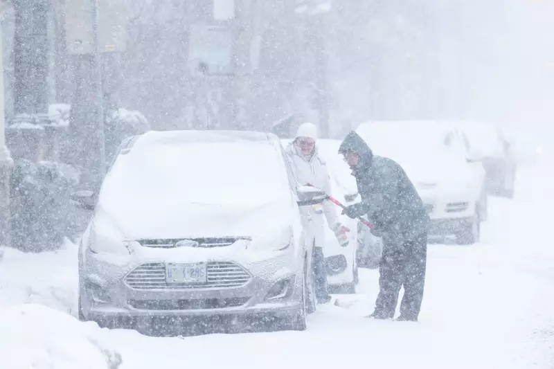 Barrie Braces for More Snow Squalls as Environment Canada Issues Winter Alert
