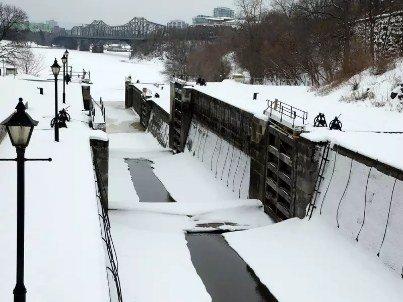 BC Skier's Viral Rideau Canal Jump Draws Parks Canada Rebuke