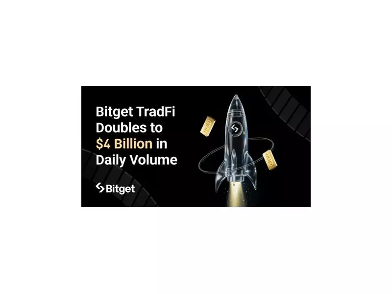 Bitget TradFi Hits $4B Daily Volume as Crypto Traders Embrace Global Markets