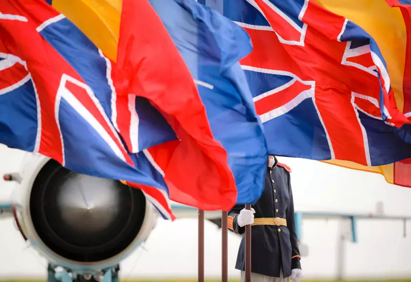 British and French Warplanes Strike Suspected IS Weapons Facility in Syria