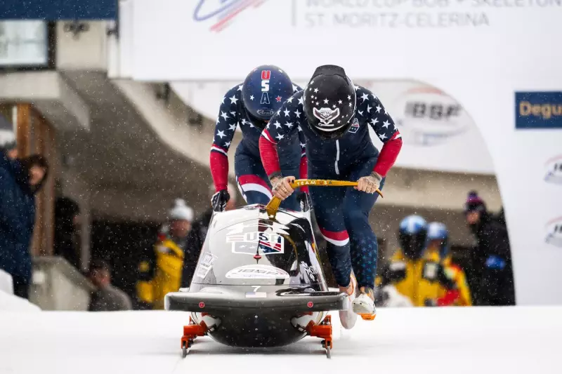Calgary-born Kaillie Humphries Armbruster wins World Cup bobsled gold for U.S.