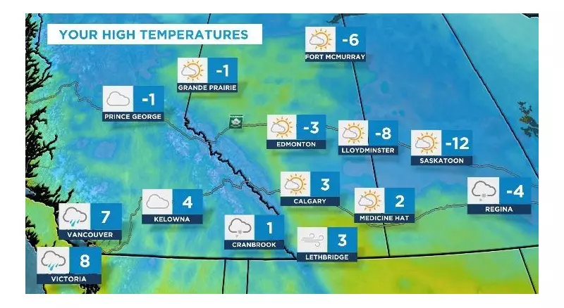 Calgary Braces for Icy Week as Persistent Freeze-Thaw Cycle Creates Hazardous Surfaces