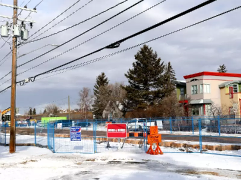Calgary Construction Project May Displace Three Homes During Bearspaw Main Replacement
