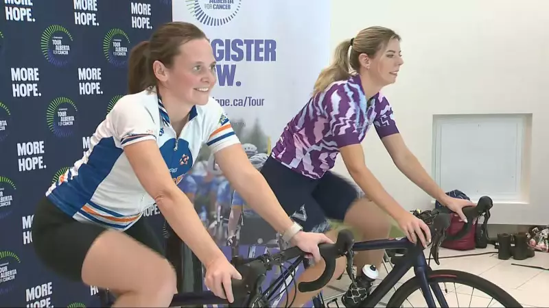 Calgary Cyclists Launch 2026 Enbridge Tour Alberta for Cancer with Spin-A-Thon Registration