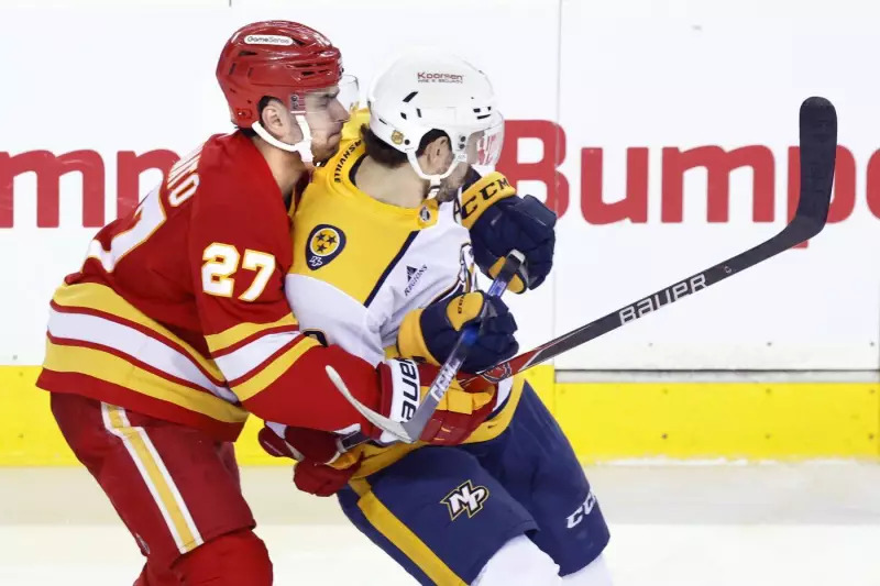 Calgary Flames' Effort and Errors Lead to Frustrating 4-3 Loss to Predators